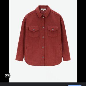 Balzac Paris  Citrouille Corduroy Shirt Jacket Size 38